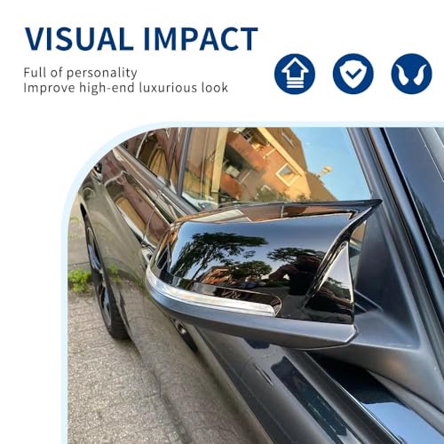Mirror Caps Fit for BMW F30 F31 F32 F33 F34 F36 F20 F22 F23 F87 - Product Imagery