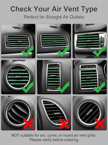 20 PCS Car Vent Trim, DIY Car Interior Accessories, Reflective - Product Imagery
