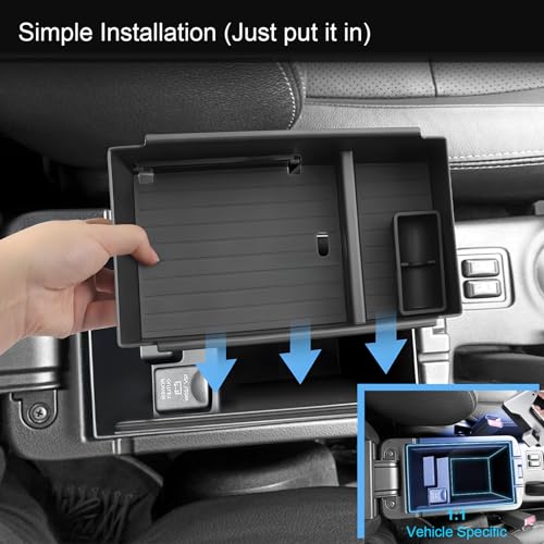 2021-2025 Outlander Sport Center Console Organizer, - Product Imagery