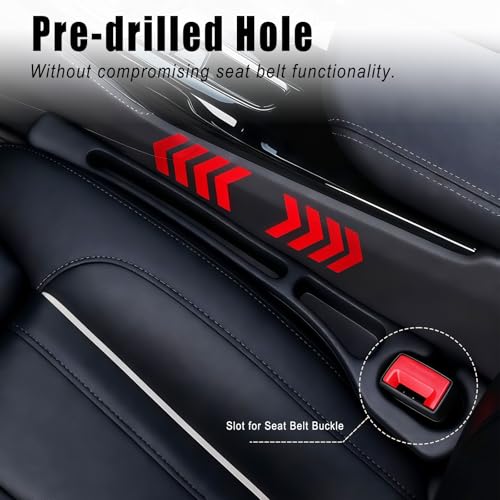 Car Seat Gap Filler Organizer 2 Pack, Anti-Drop Car Seat Gap - Product Imagery