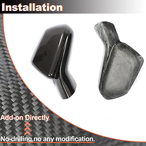 Real Carbon Fiber Mirror Cover fits for Chevrolet Camaro LT SS - Product Imagery