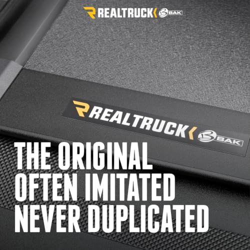RealTruck BAK BAKFlip MX4 Hard Folding Truck Bed Tonneau Cover | - Product Imagery