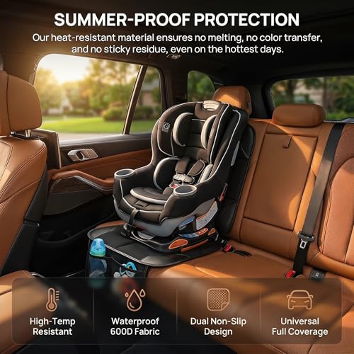 SMART ELF 2 Pack in Gift Box Car Seat Protector (Black) - Product Imagery