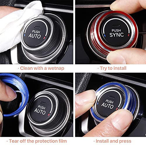 5 PCS for Honda Civic 2016 2017 2018 2019 2020 2021 Climate - Product Imagery