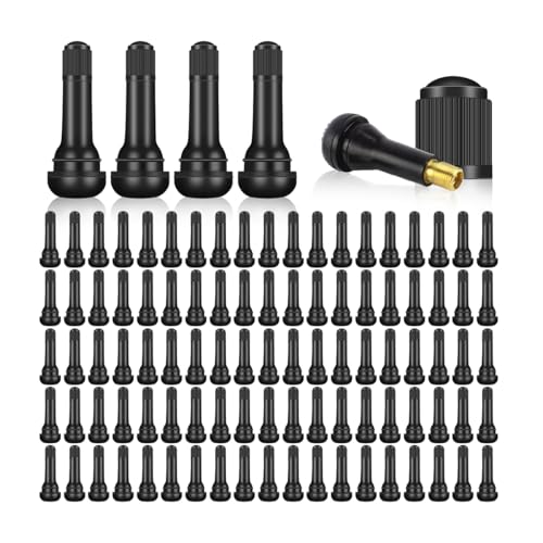 Mandark Car TR413 Tire Valve Stems, Rubber Snap-in Automotive - Product Imagery