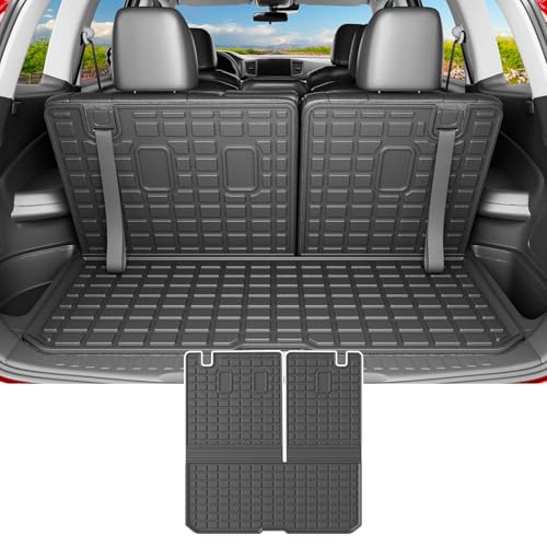powoq Cargo Mat Trunk Mat Compatible with 2016-2026 Honda Pilot - Product Imagery