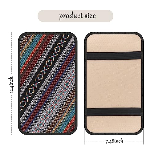 Car Center Console Cover,Boho Car Accessories Car Armrest Box - Product Imagery