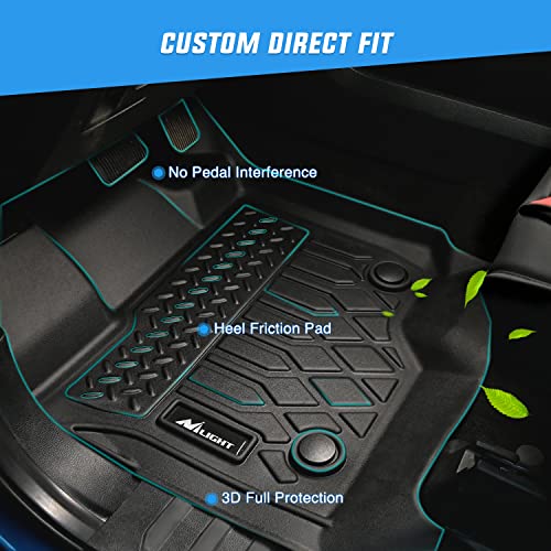 Nilight TPE Floor Mats for Subaru Crosstrek Impreza 2024 2025 - Product Imagery