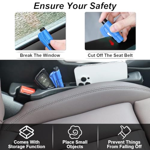 2PCS Car Seat Gap Filler,Anti-Drop Car Seat Crack Organizer - Product Imagery