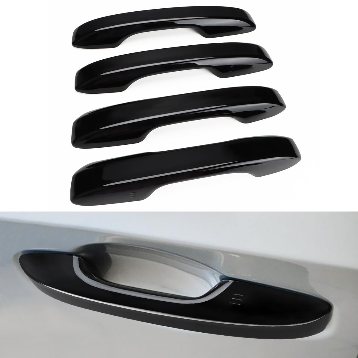 Upgraded Snap-on Door Handle Cover Compatible for 2022-2024 2025 - Product Imagery
