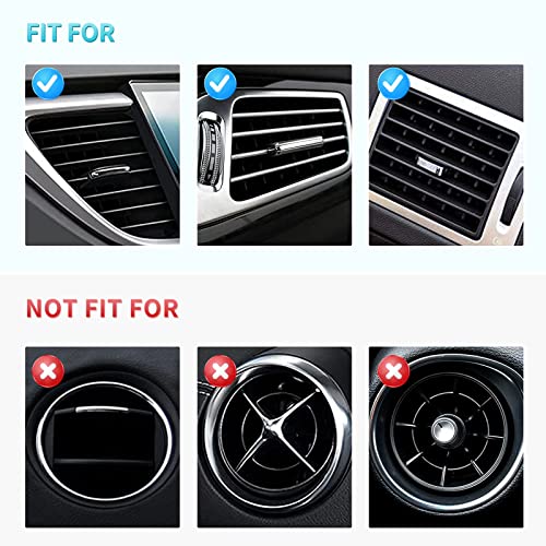 Rhinestone Car Vent Outlet Trim,10Pcs Bling Air Vent Decoration - Product Imagery
