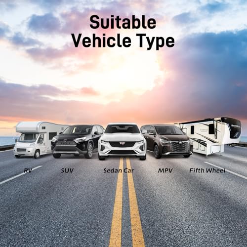 Tymate TM2 RV Tire Pressure Monitoring System, TPMS Set of 4 - Product Imagery