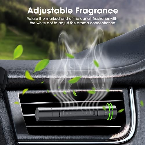 2 Pack Custom Car Air Freshener Diffuser Vent Clips with 12 - Product Imagery