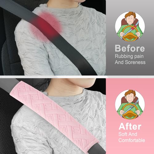 JUSTTOP 2-Pack Universal Car Shoulder Strap Pads Cover for A - Product Imagery