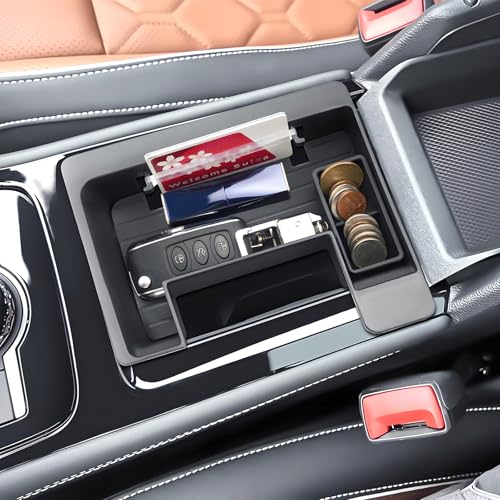 2025 2026 Tiguan Center Console Organizer Front, for VW Tiguan - Product Imagery