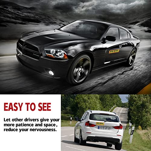 SINGARO New Driver Magnet for Car, 3Pcs Magnetis Automobile - Product Imagery