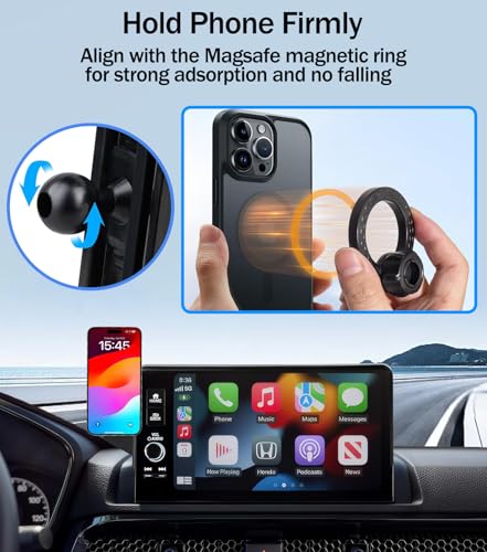 Car Phone Mount for 2023-2025 2026 Honda HR-V / 2023-2025 2026 - Product Imagery