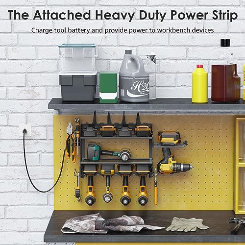 CCCEI Modular Power Tool Organizer Wall Mount Charging Station, - Product Imagery