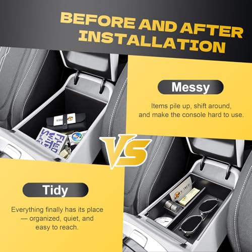 Center Console Organizer Tray for 2025 2026 Hyundai Tucson - Product Imagery