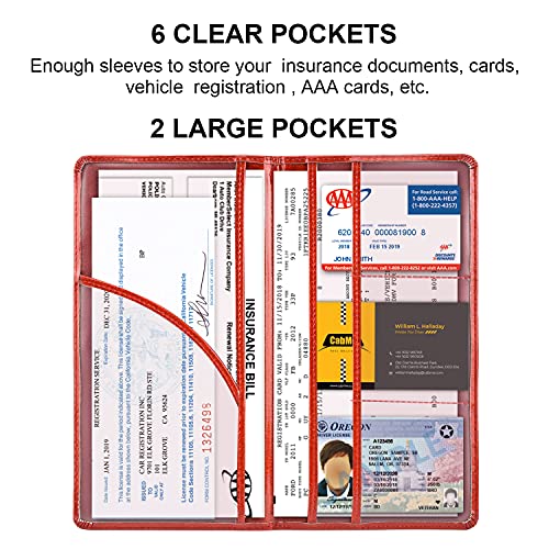 Cacturism Car Registration and Insurance Holder, Glove Box - Product Imagery