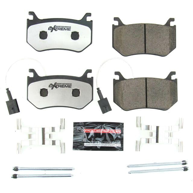 PowerStop Z26 Performance Carbon Fiber Ceramic Brake Pads Rear - Product Imagery