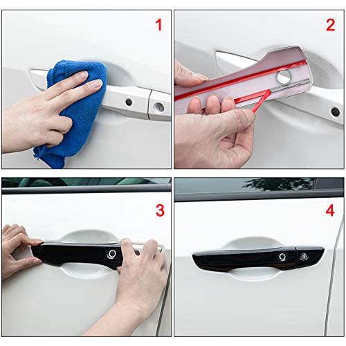 AOKIO Exterior Door Handle Cover Trim for Honda Civic 10th Gen - Product Imagery