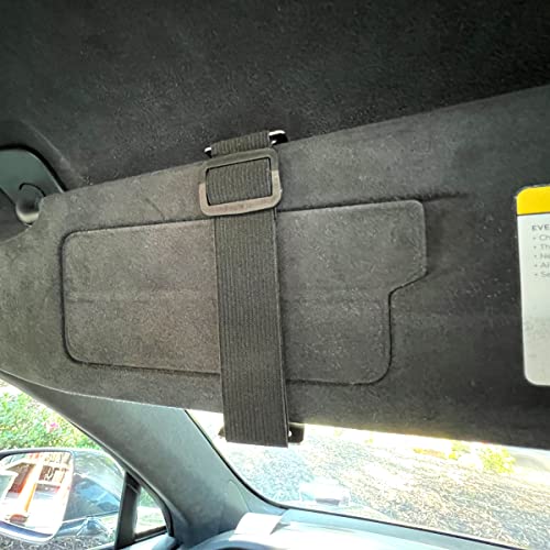 2 Pack - Heavy Duty Visor Fuel Card Holder with Clear Vinyl - Product Imagery