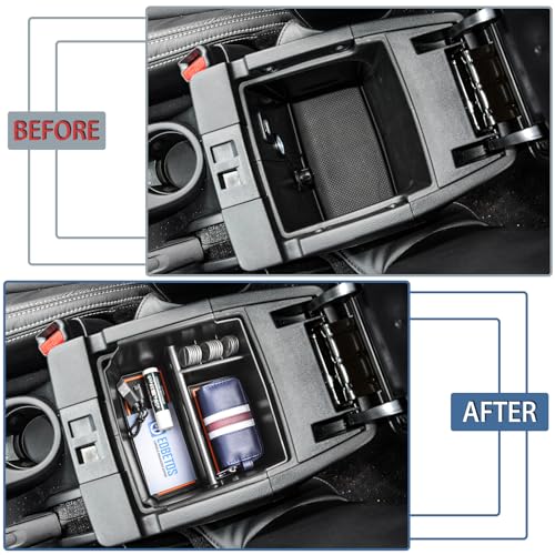Center Console Organizer Tray for Jeep Wrangler JK/JKU - Product Imagery