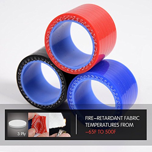 G-PLUS Silicone Radiator Hose Pipe Kit Clamps Compatible With - Product Imagery