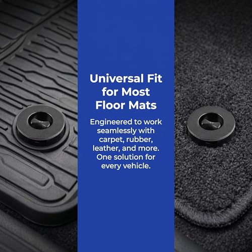 4PCS Car Carpet Fixing Clips, Safety Anti-slip Floor Mat Clip, - Product Imagery