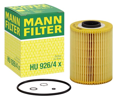 Mann Filter HU 926/4 x Cartridge Oil Filter Replacement with Oil - Product Imagery
