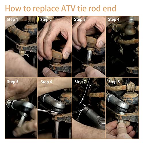 Tie Rod End Kit, Fit for 2005-2013 Honda Foreman 500, 03-16 - Product Imagery