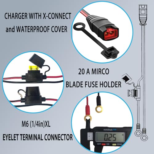 2 Pack GC002 X-Connect fit for NOCO Battery Charger - Product Imagery