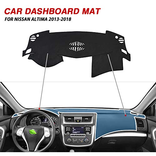 Autorder Dashboard Cover Mat for 2013-2018 Nissan Altima - Product Imagery
