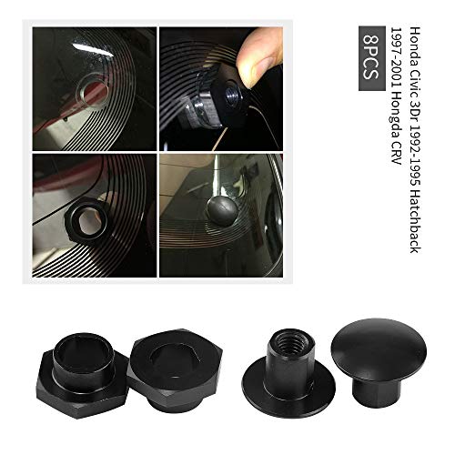 Anxingo Rear Glass Strut Hardware Kit Replacement for Honda - Product Imagery