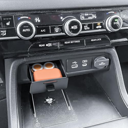2PCS Center Console Organizer for 2023-2026 Honda Pilot & 2026 - Product Imagery