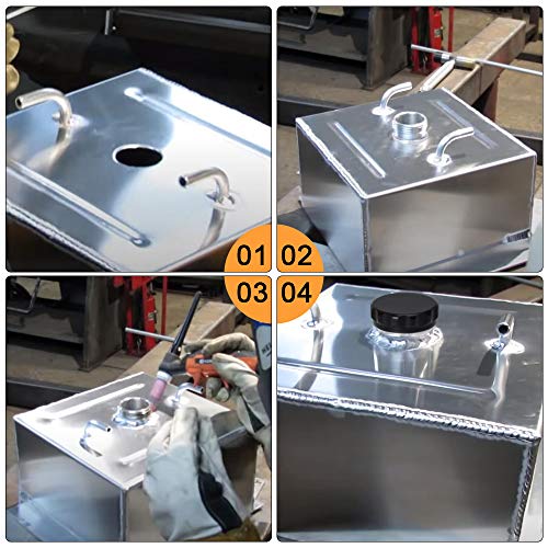 PTNHZ OD 2"/50.8mm Aluminum Alloy Weld Billet On Filler Neck Cap - Product Imagery