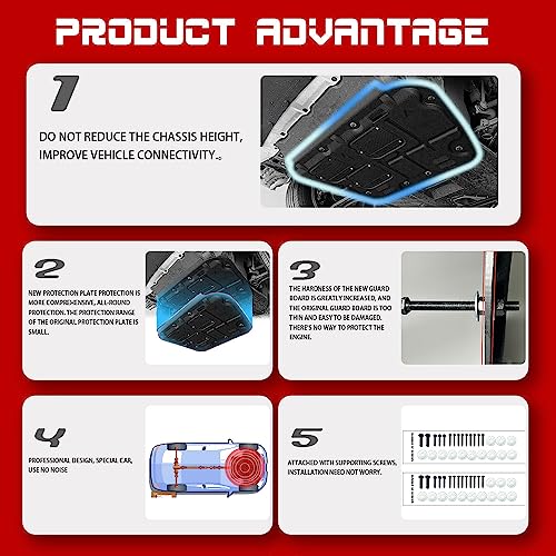 Engine Guards for VW Passat 2012 2013 2014 2015 2016 2017 2018 - Product Imagery