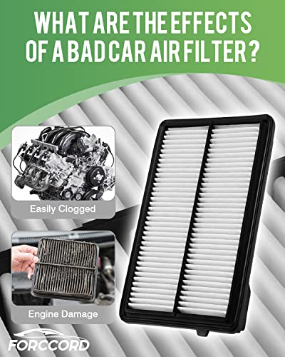 Cabin & Engine Air Filter Combo for Honda Pilot 2016-22, - Product Imagery