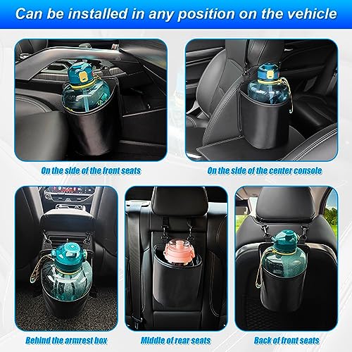 BESULEN Car Seat Side Large Cup Holder, Hanging Storage Bag for - Product Imagery