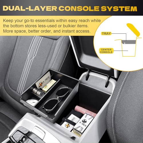 Center Console Organizer Tray for 2025 2026 Hyundai Tucson - Product Imagery