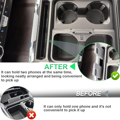 PIMCAR Truck Phone Holder for 2023 2024 2025 2026 Ford F250 F350 - Product Imagery
