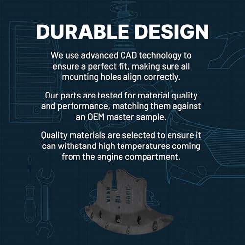Garage-Pro Engine Splash Shield Compatible with Volkswagen - Product Imagery