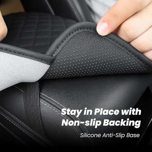 Upgraded Car Middle Center Console Cover with 2 Storage, - Product Imagery