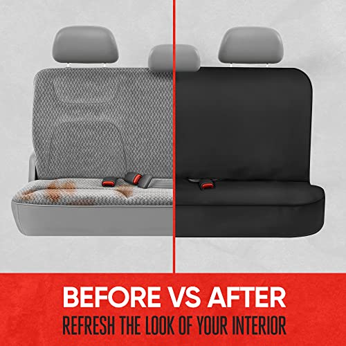 Motor Trend Front & Rear Car Seat Covers Full Set - Gray Cloth - Product Imagery