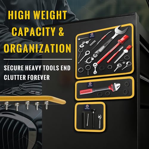 Magnetic Tool Mat Set, 4 Pack Tool Mat Set with Telescoping - Product Imagery