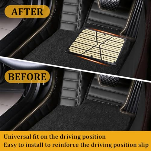 9.06 x 5.91 Inch PVC Floor Mat Repair Patch, Beige - Product Imagery