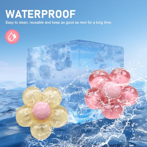 WZP 6PCS Car Vent Clips, Cute Flower Air Vent Clips, Universal - Product Imagery