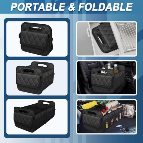 Deosk Car Trunk Organizer for SUV, Foldable Car Organizers and - Product Imagery