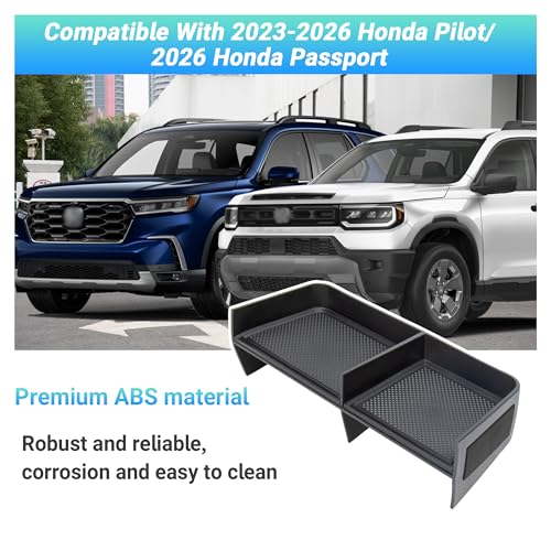 Center Console Organizer for 2023-2026 Honda Pilot/2026 Passport - Product Imagery